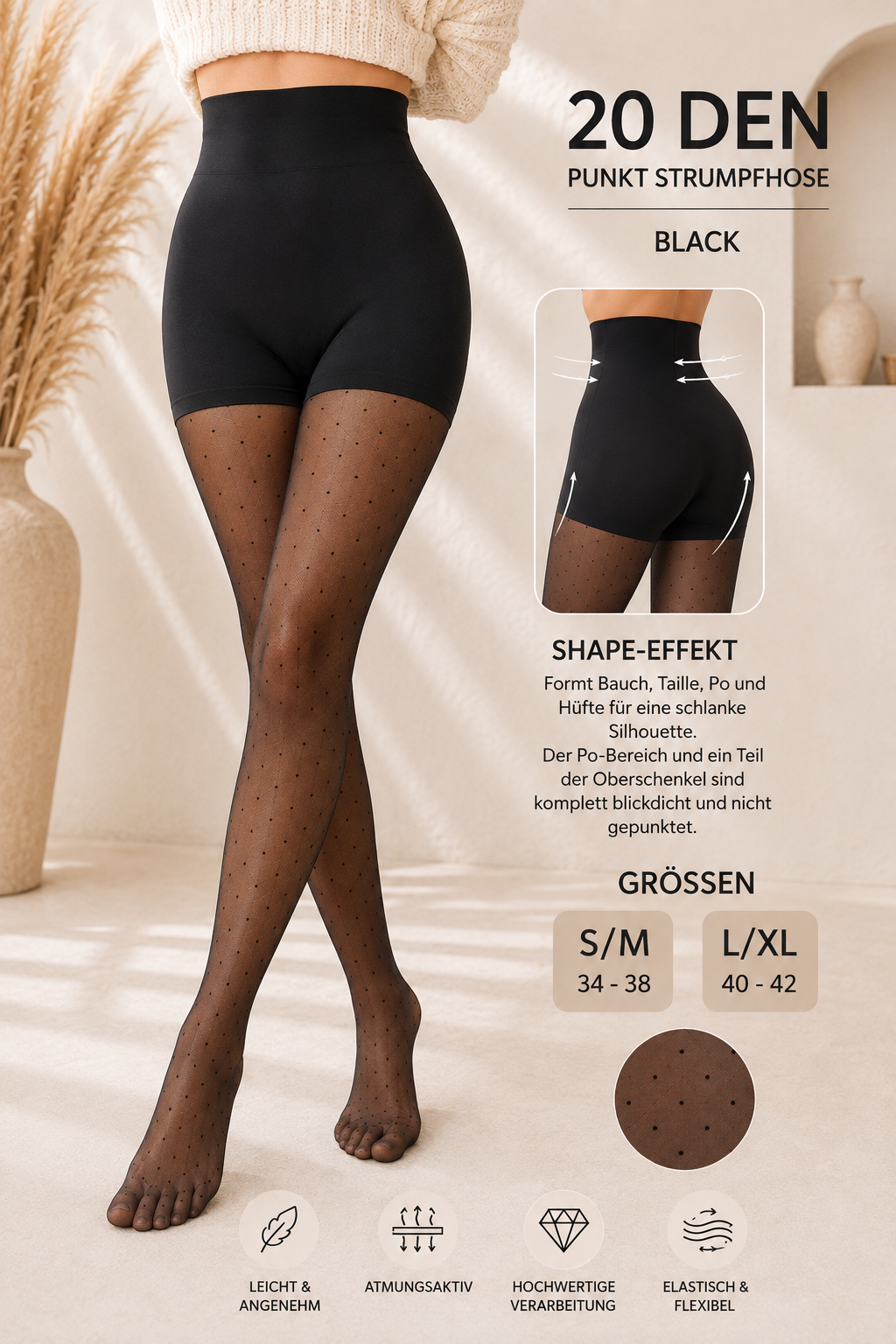 Strumpfhose "Pünktchen"