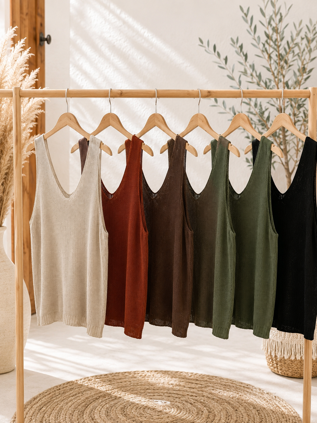 Top "Calina" - verschiedene Farben | Feinstrick Top