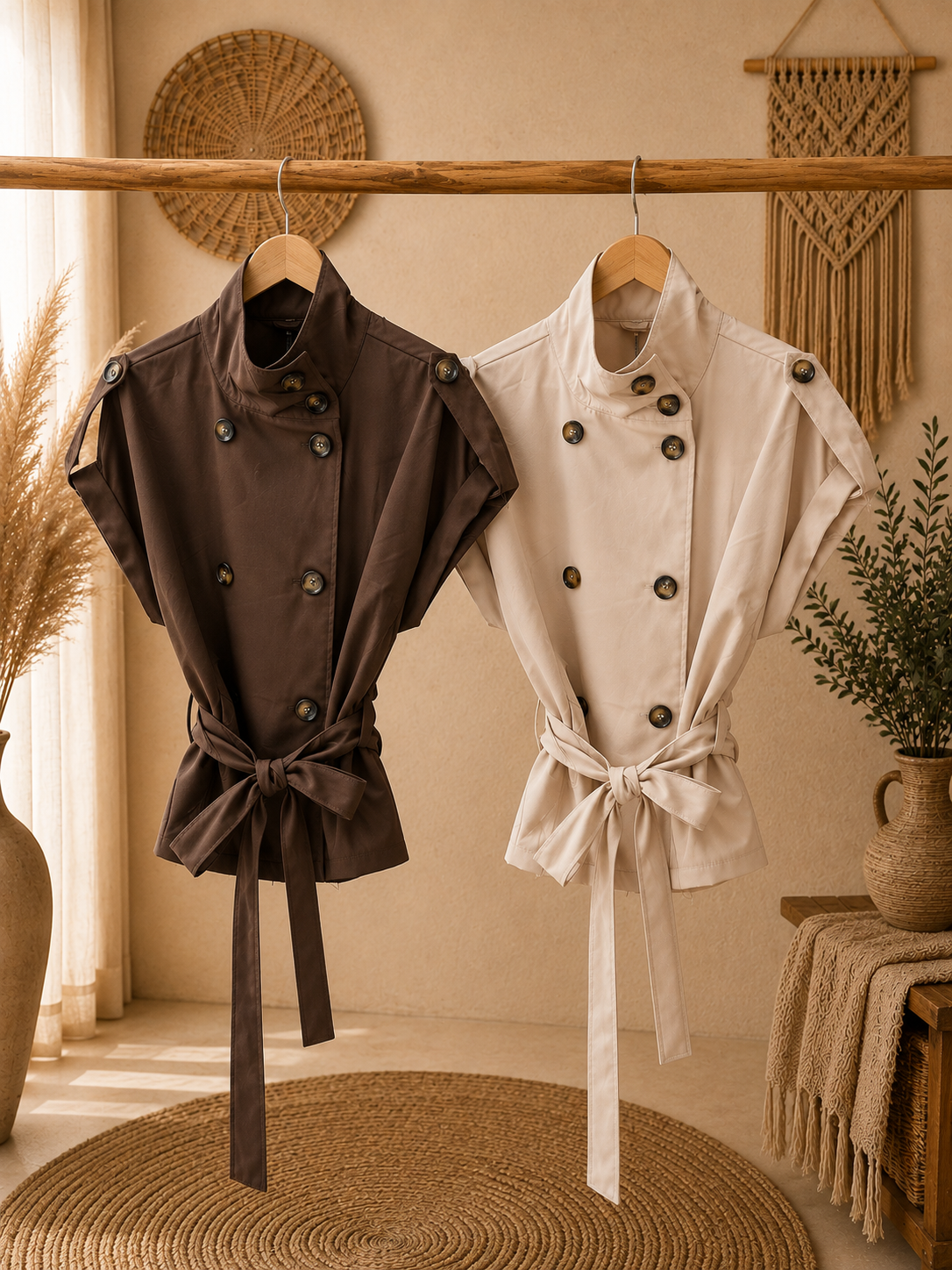 Trenchcoat Weste "HILLY"