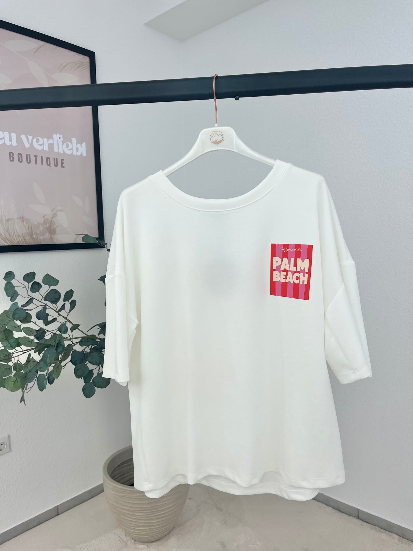 Oversize Soft Shirt "Palm"