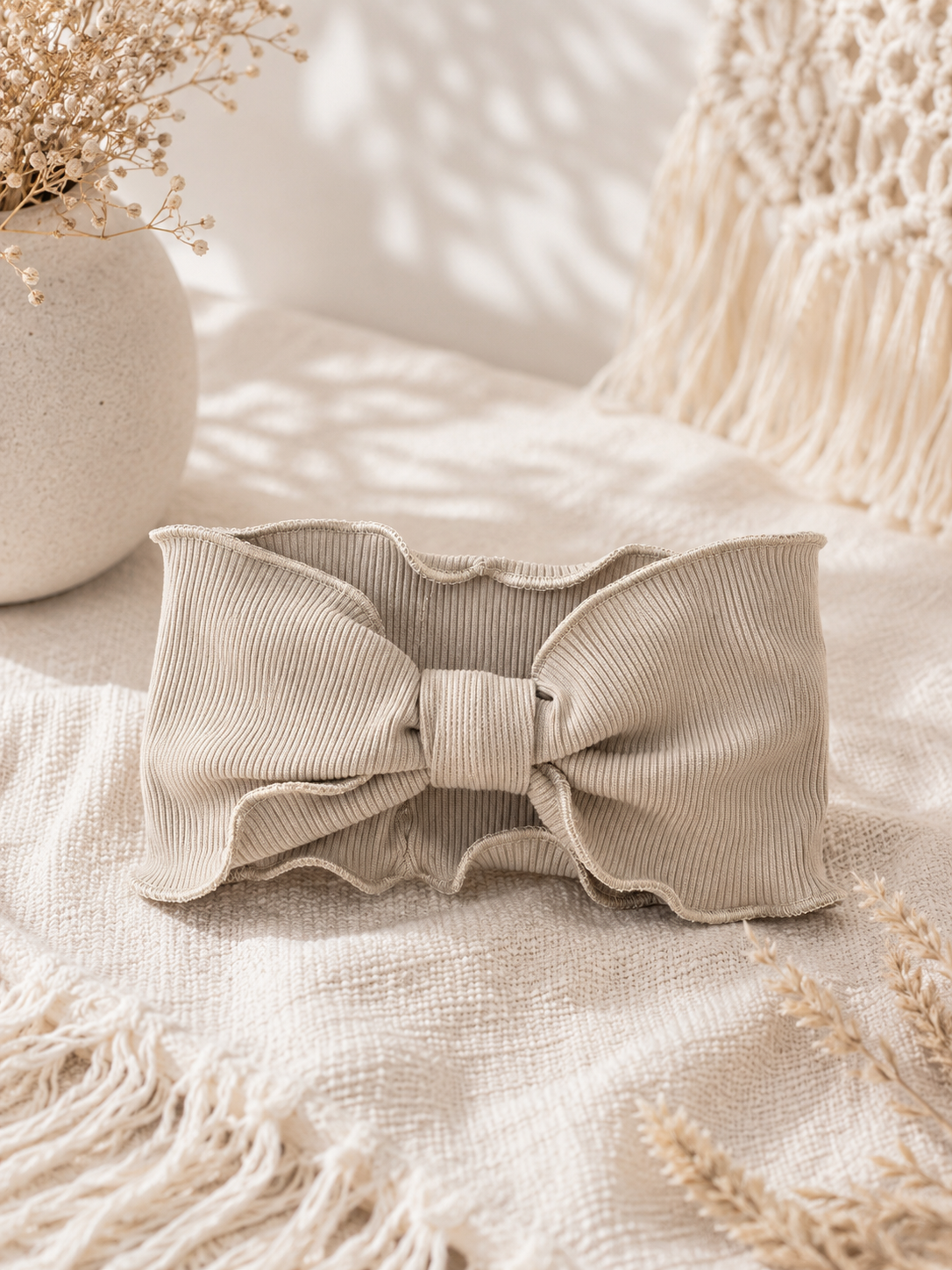 Haarband "Nora" beige