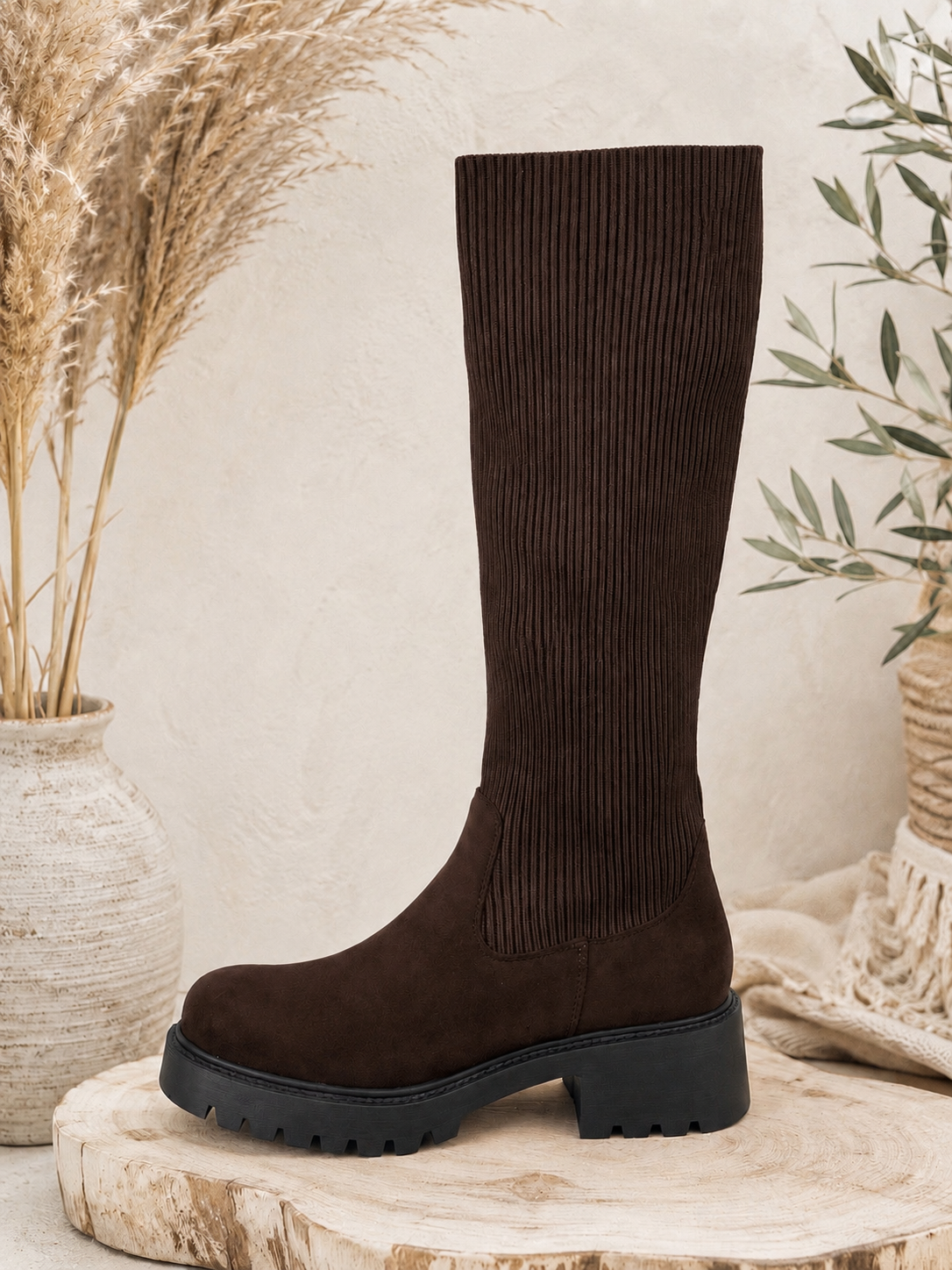 Stretch Stiefel "ALEJANDRA" in verschiedenen Farben / Größen