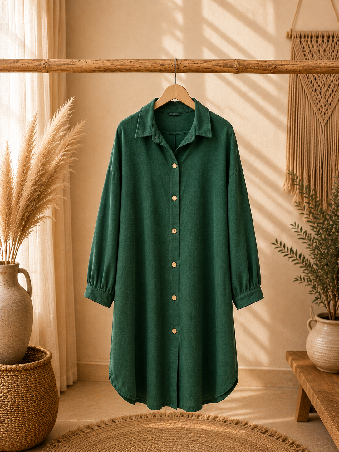 Softcord Blusenkleid "LAMIRA" - verschiedene Farben