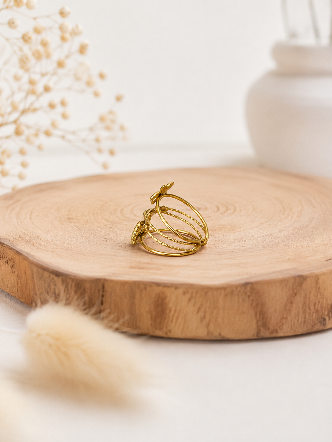 Ring "beachi" - gold