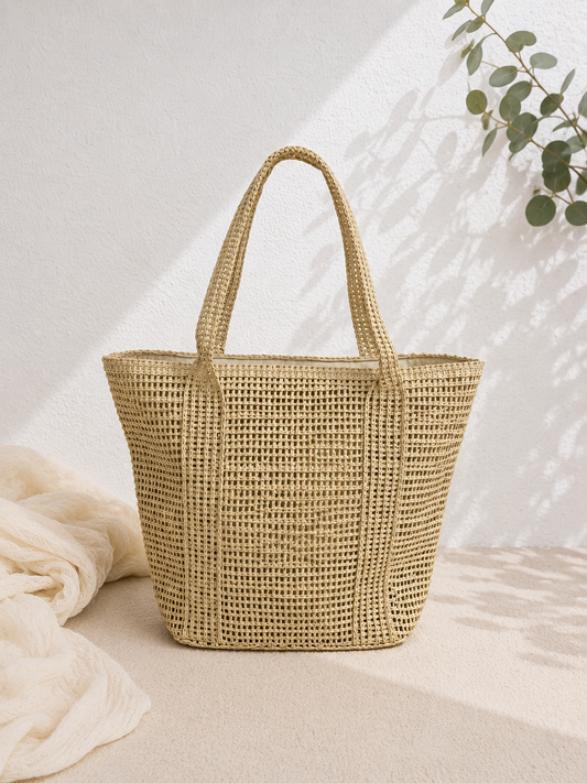 Tasche "Linara" - Basttasche | Tragetasche im Beachlook