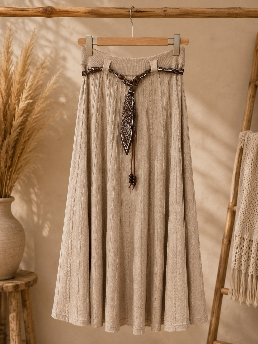 Midirock "LUNA" beige