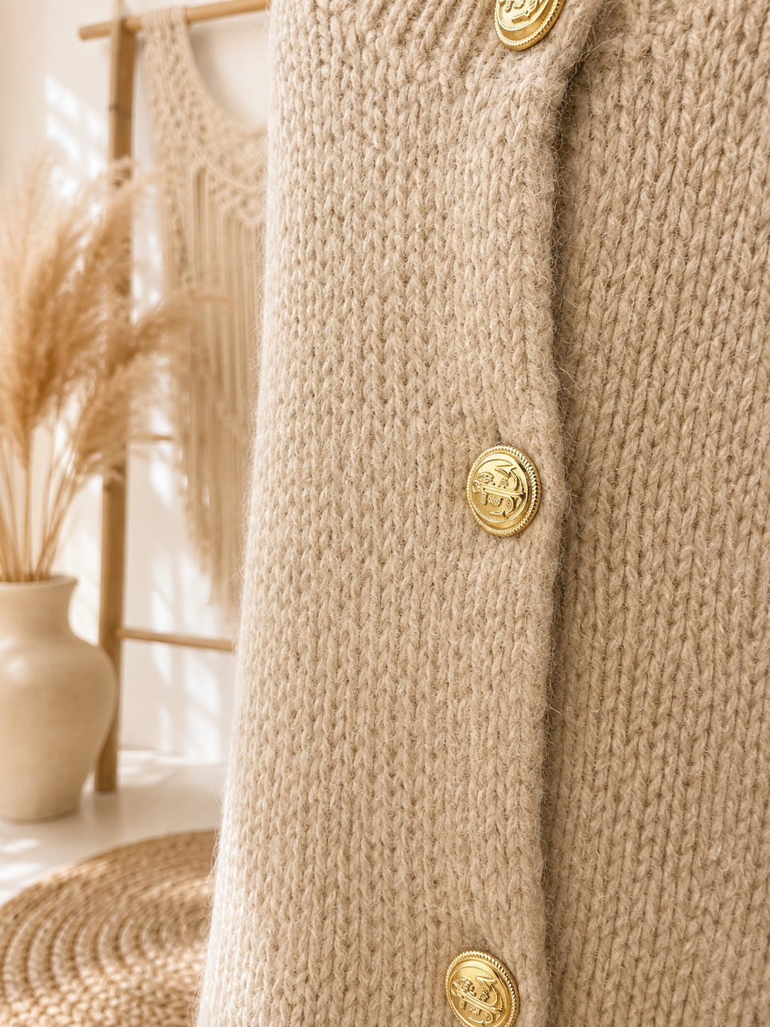 Cardigan "OLGA" - kuschliger Cardigan mit Knöpfen