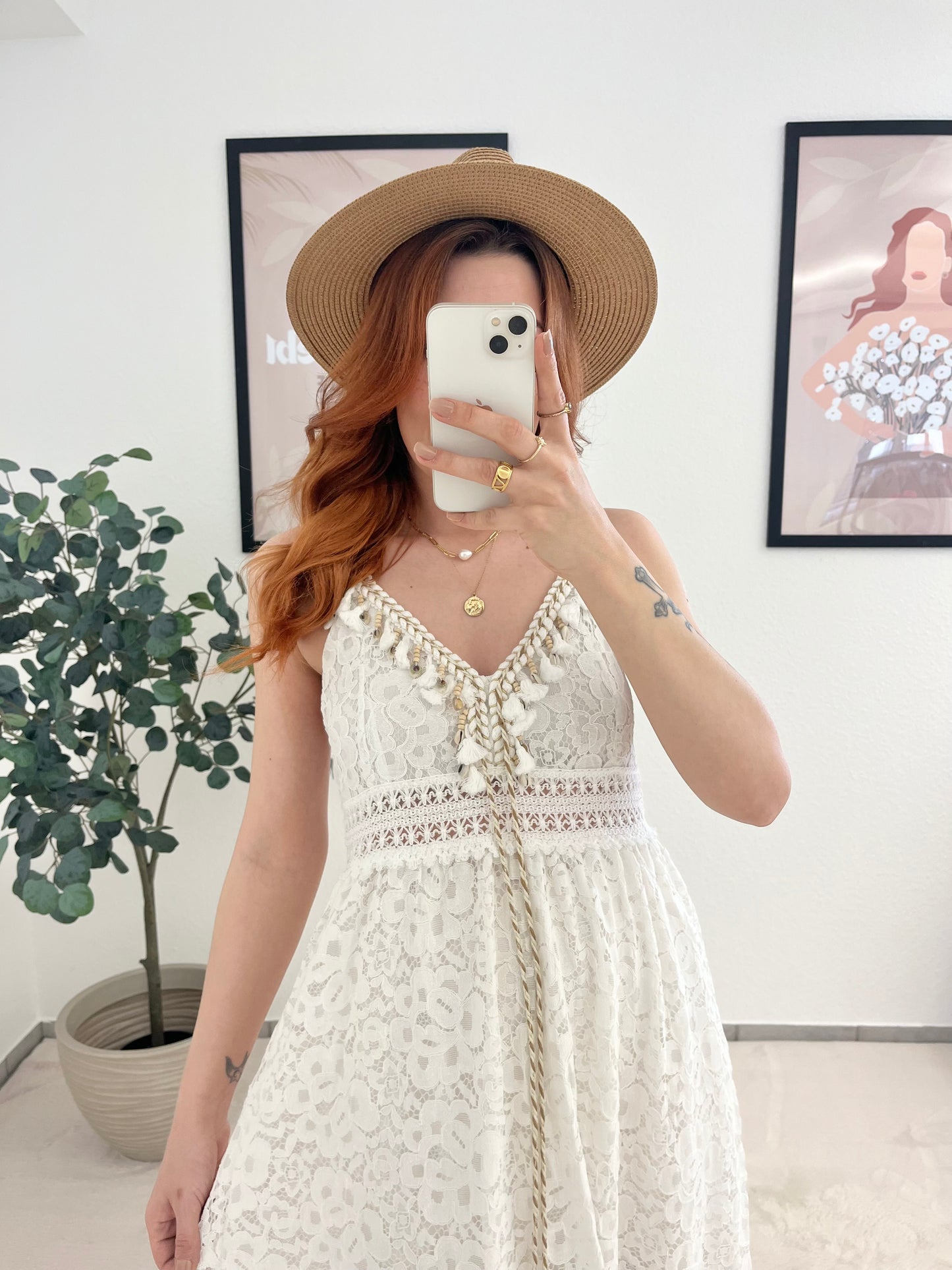 Boho Kleid "Anni" Spitzenkleid