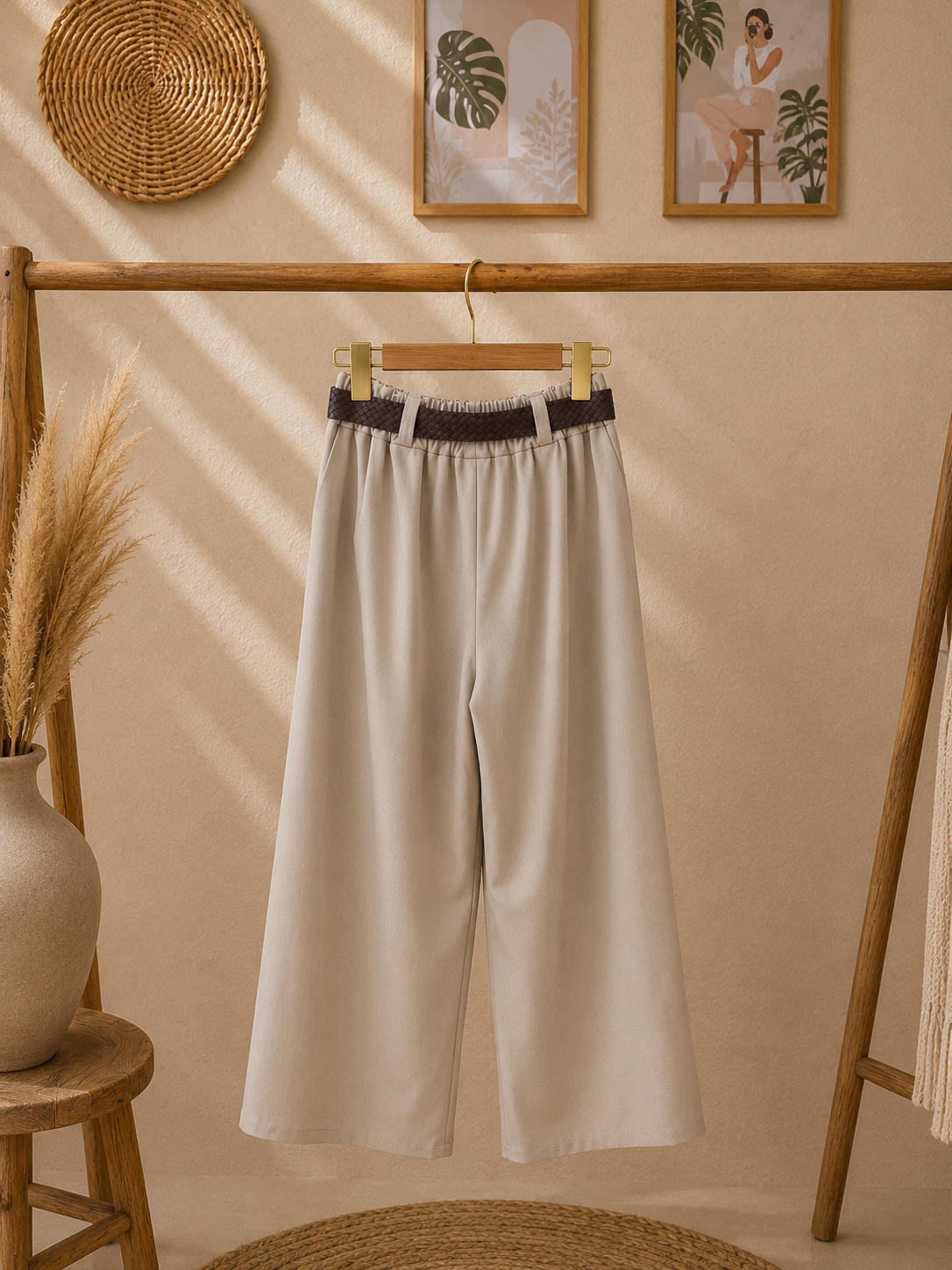 Hose "MANDY" - leichte Hose mit Schlag