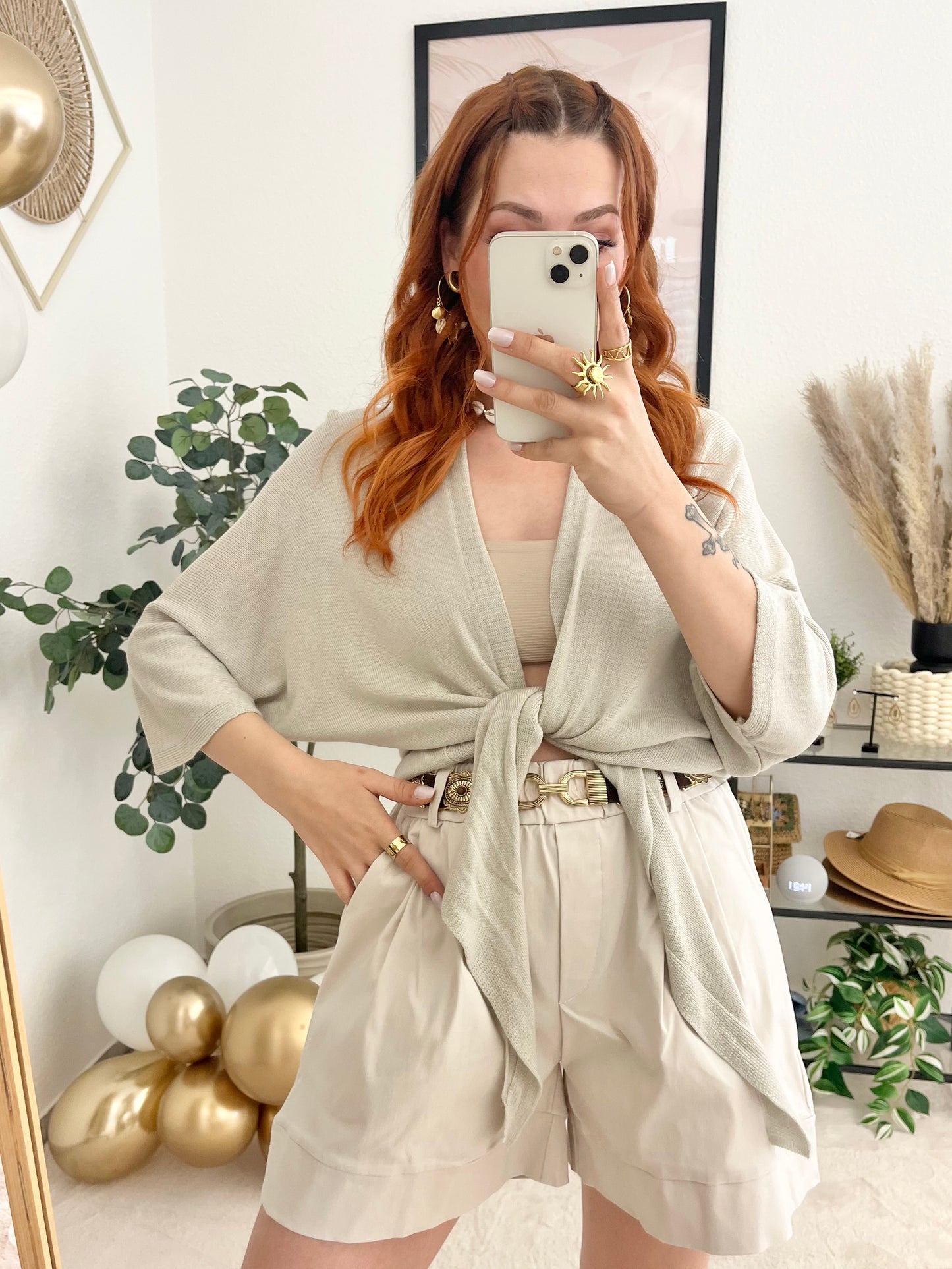 Jacke "Isa" -  creme