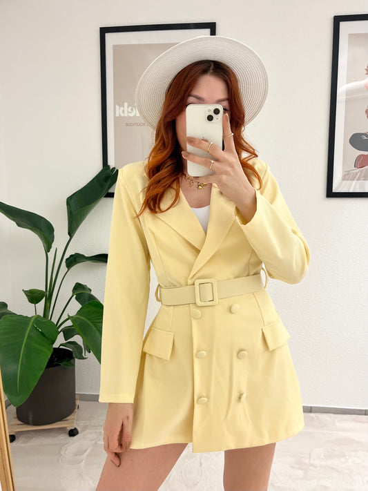 Jumpsuit Blazer Elly gelb