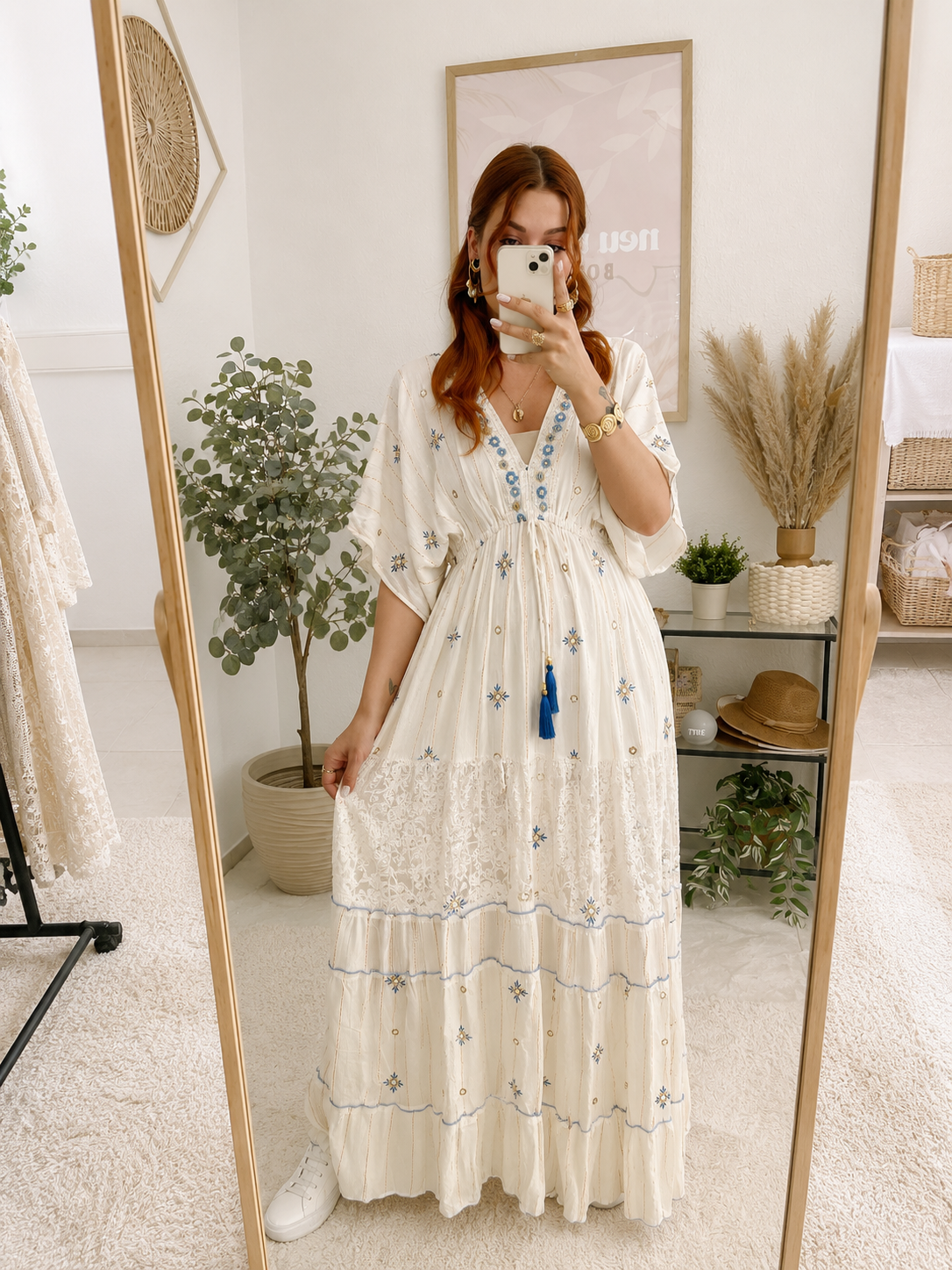 Kleid "Santorini" - Maxikleid