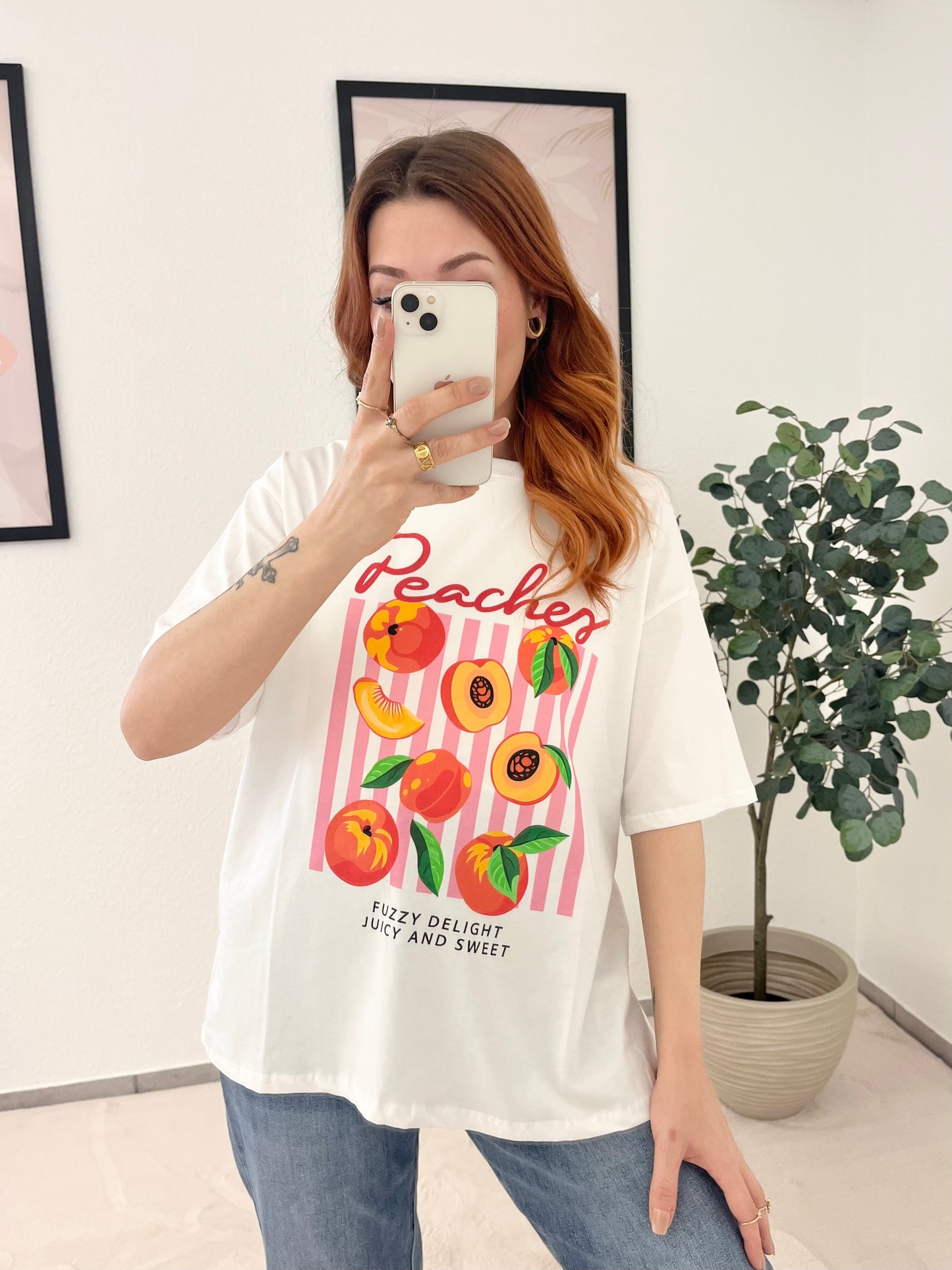 Print T-Shirt "Peaches"