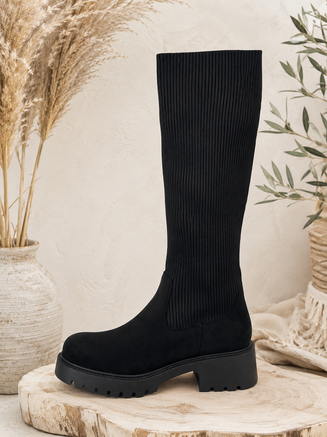 Stretch Stiefel "ALEJANDRA" in verschiedenen Farben / Größen