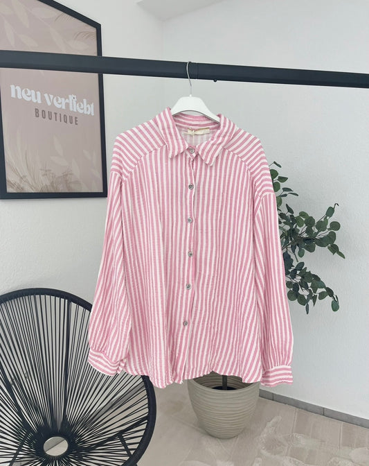 Musselinbluse "streifi"