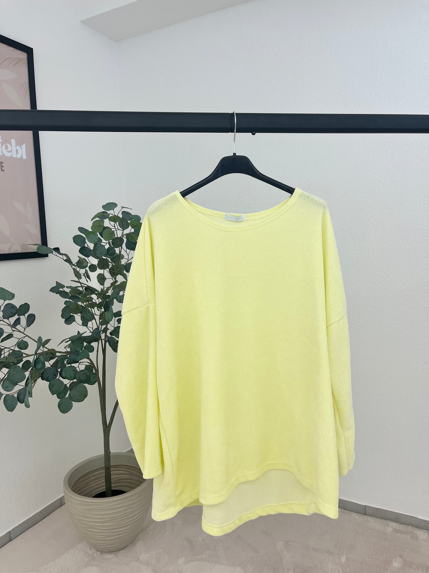 Babycord Oberteil "Lemon"