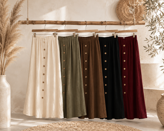 Maxirock "Nina" - verschiedene Farben