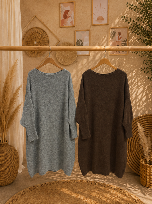 Pulloverkleid "SINDA" - verschiedene Farben