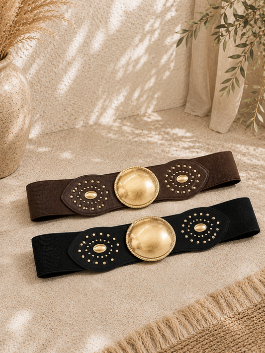Taillengürtel "Keya" - mit goldenen Details