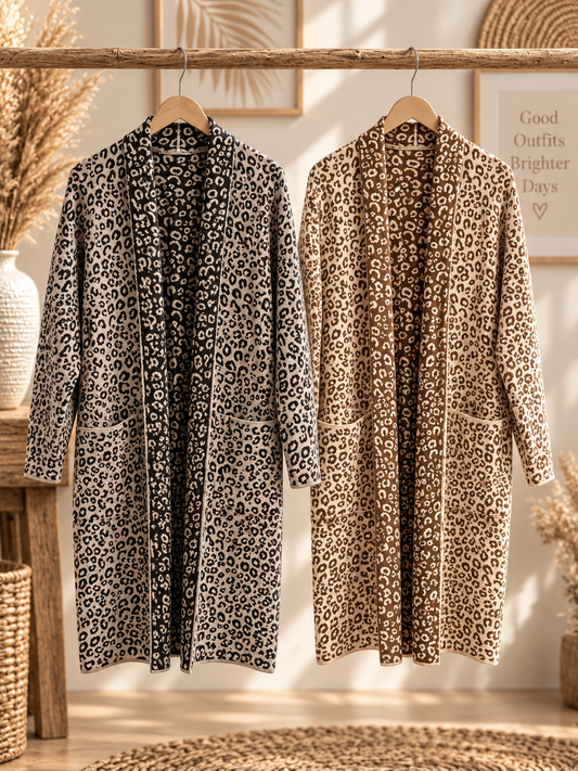 Cardigan "LEOLONG" - in zwei Farben
