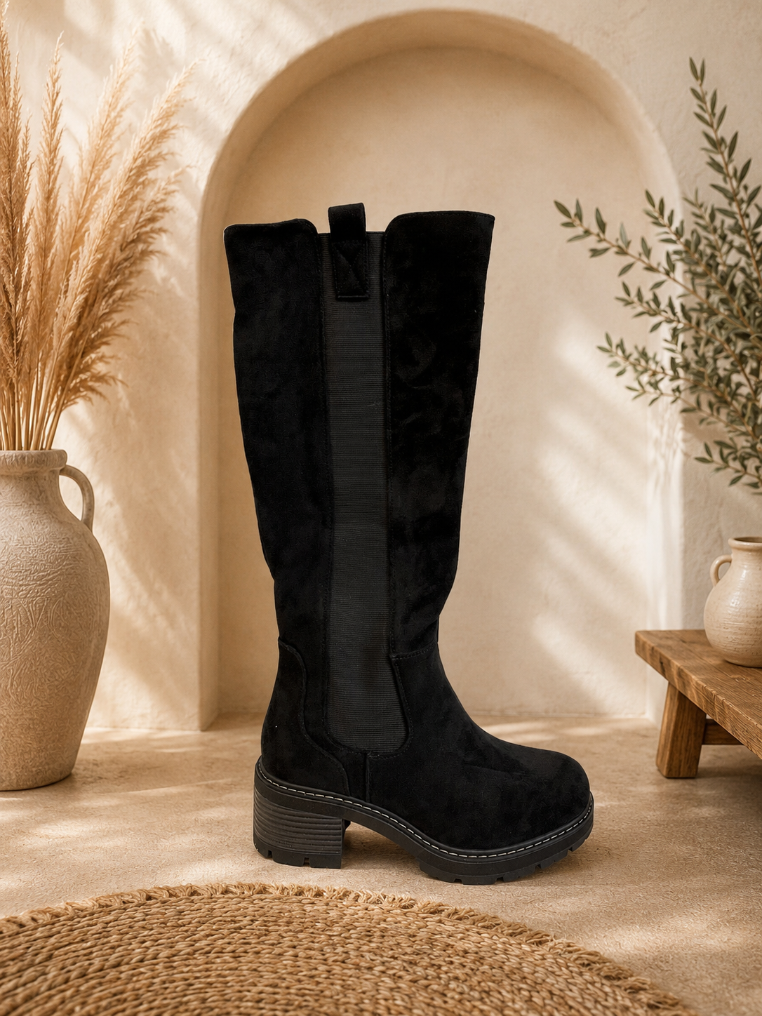 Stiefel "CARRY" schwarz - Winterstiefel in verschiedenen Größen