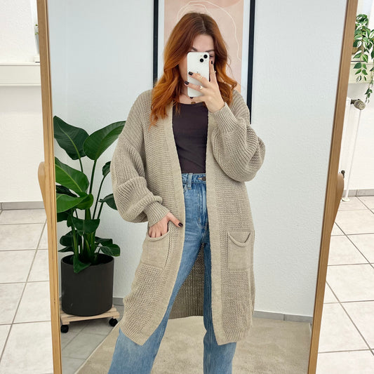 Strickjacke Mary Beige