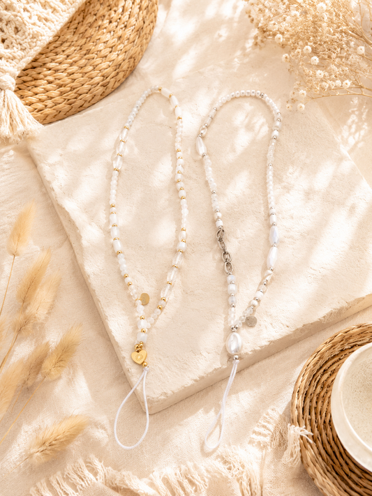 Handykette "Pearly" - verschiedene Farben