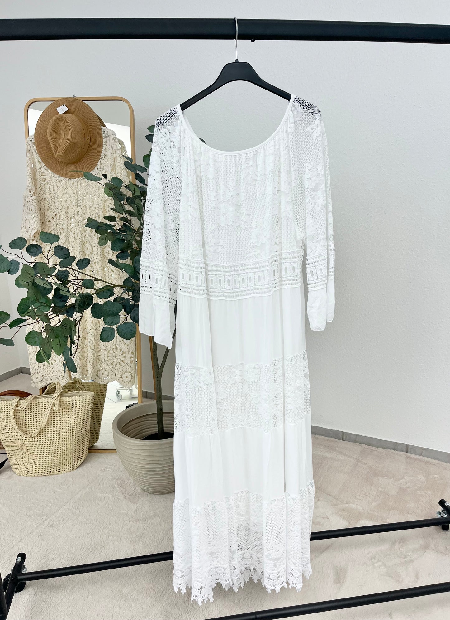 Kleid "Beach" weiß