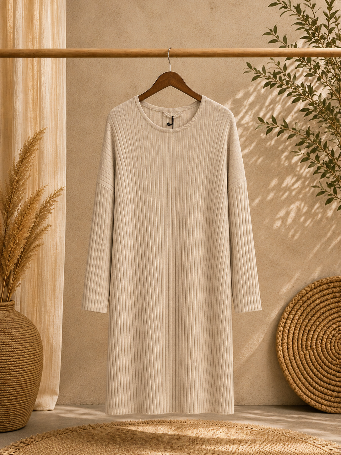 Strickkleid "MONI" - in creme