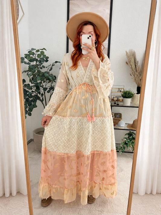 Kleid "Laluna" - Bohokleid mit Muster Strandkleid