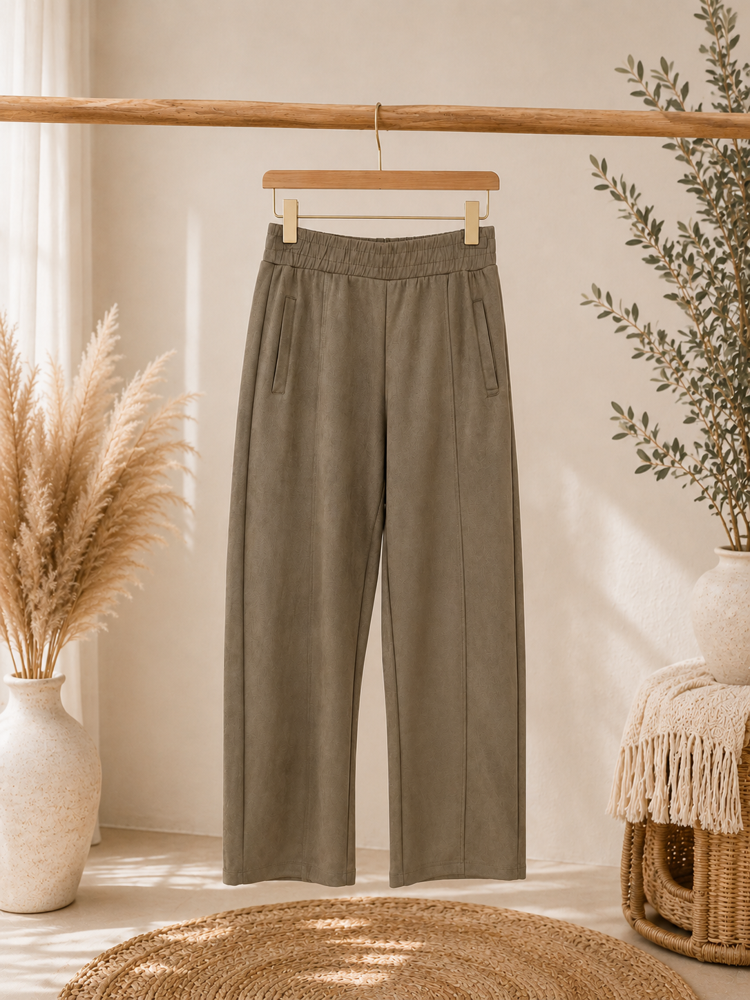 Hose "Wildie" Wildlederlook Hose - verschiedene Farben und Größen