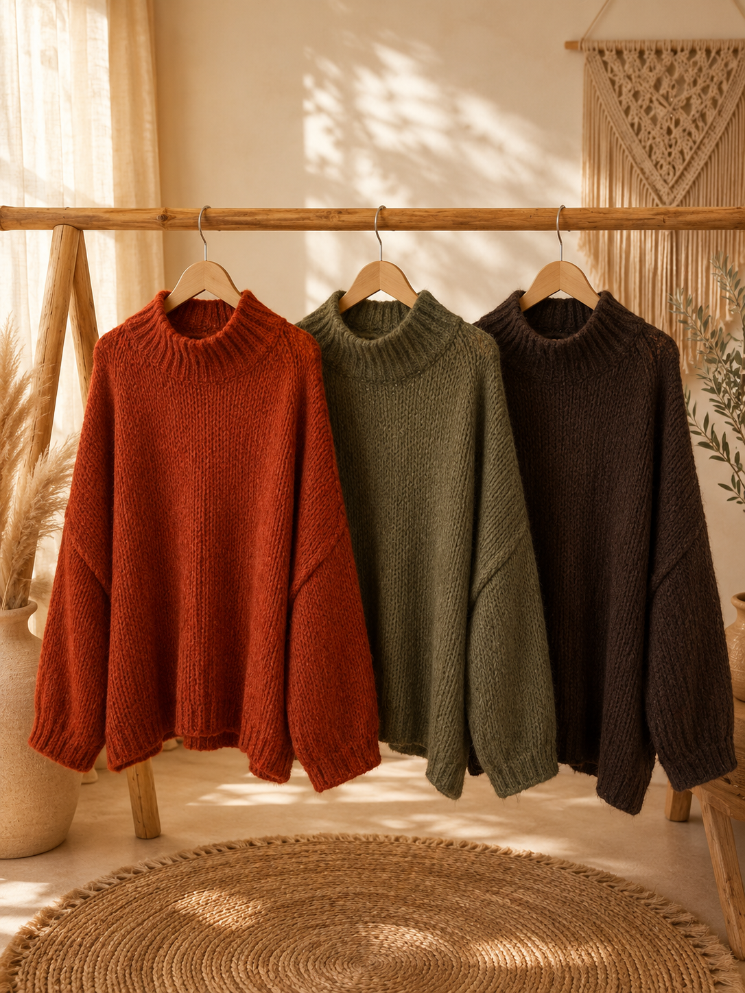 Oversize Pullover "ANITE" - verschiedene Farben