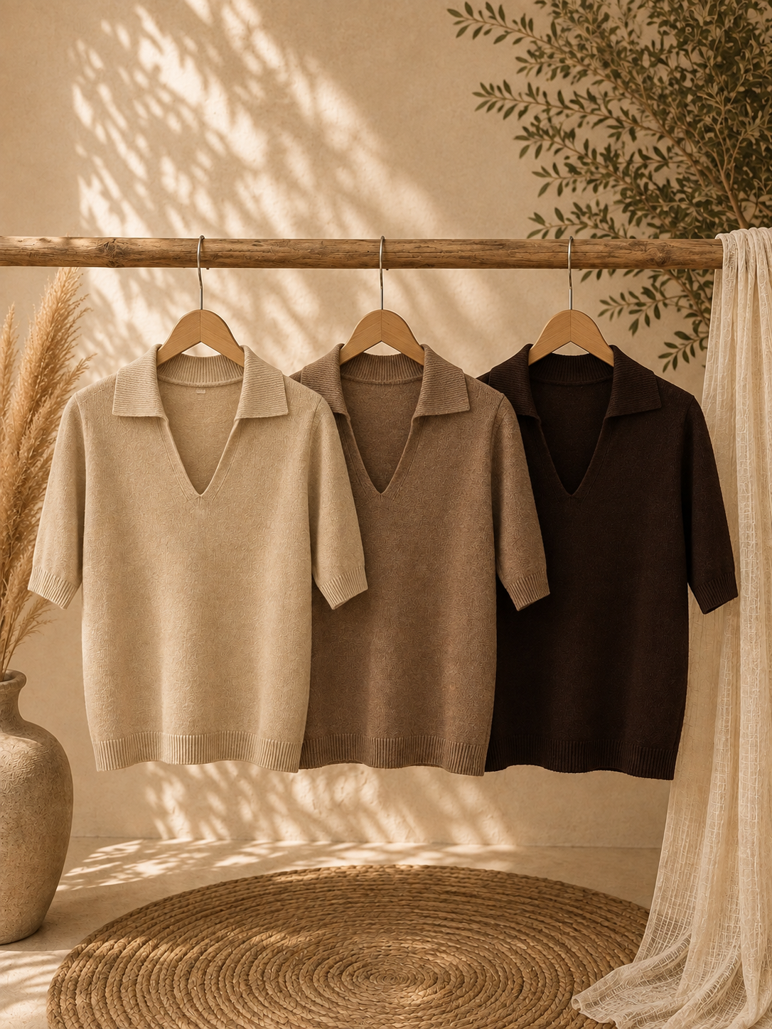 Pullover "JENNYFER" Kurzarm - in verschiedenen Farben