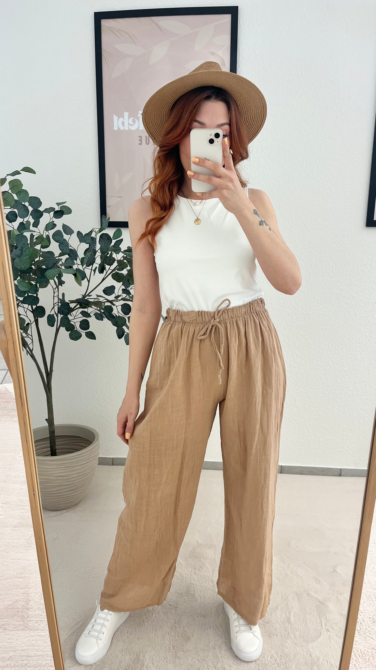 Leinenhose "Sanna" - versch. Farben