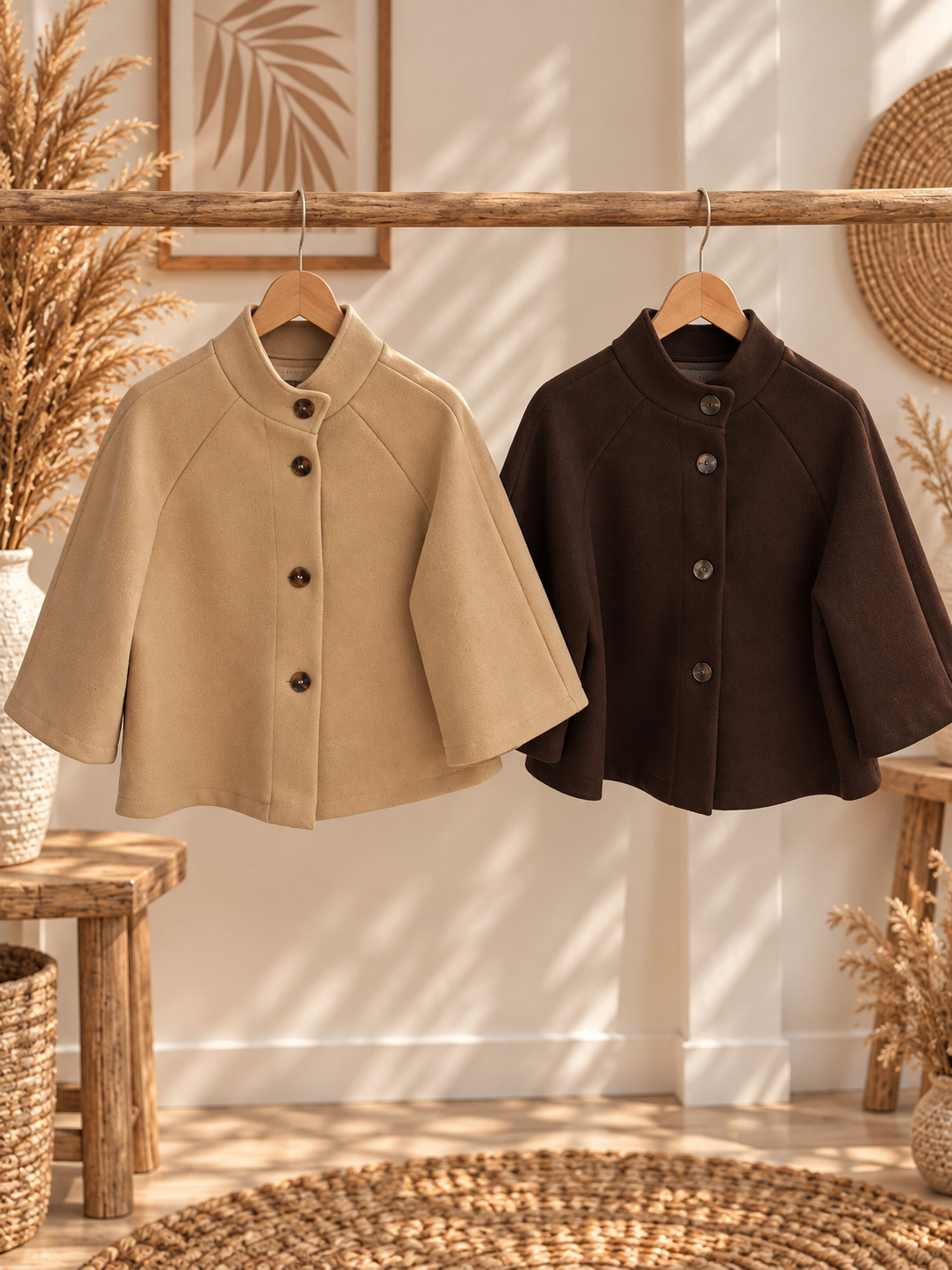 Cape Jacke "AMELY" - verschiedene Farben