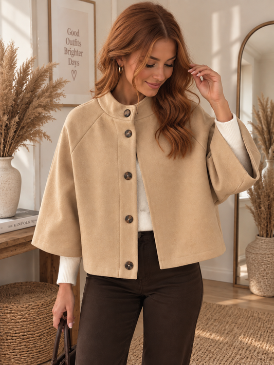 Cape Jacke "AMELY" - verschiedene Farben