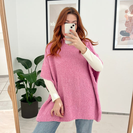 Oversize Pullunder Lina in pink