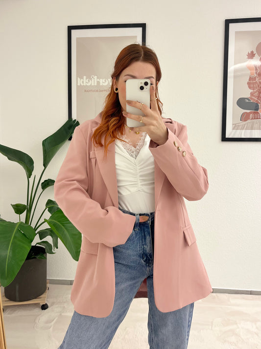 Blazer Oversize rosa Maja