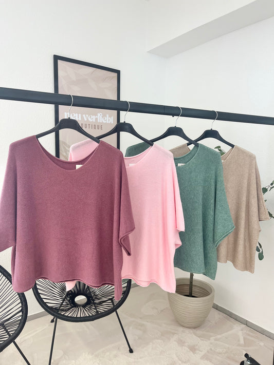 Kurzarm Shirt Marta Rundauschnitt